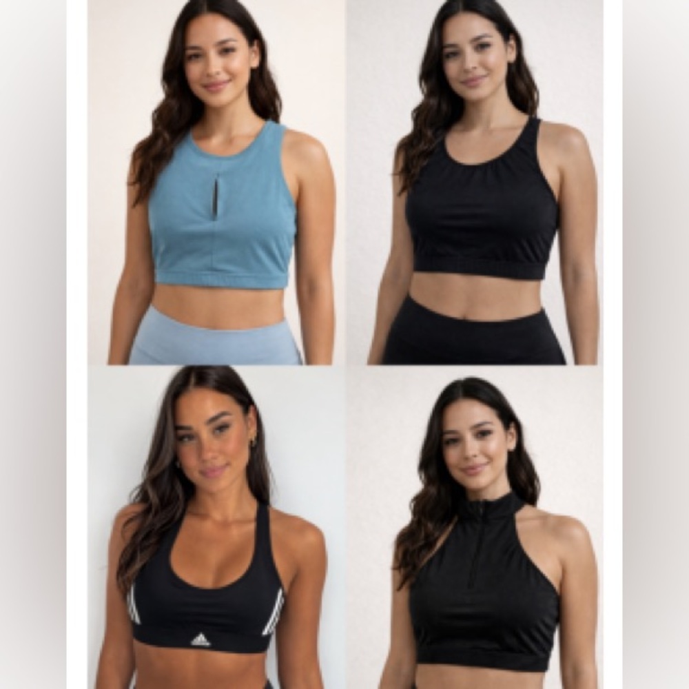 4 for $20 Sports Bra Bundle Size Medium/Large.